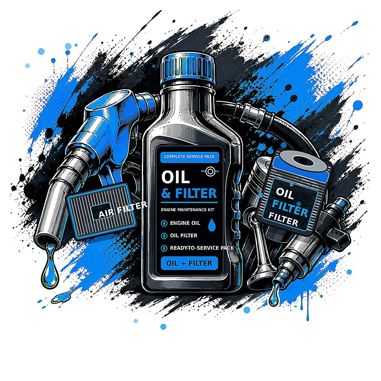 پک روغن و فیلترها