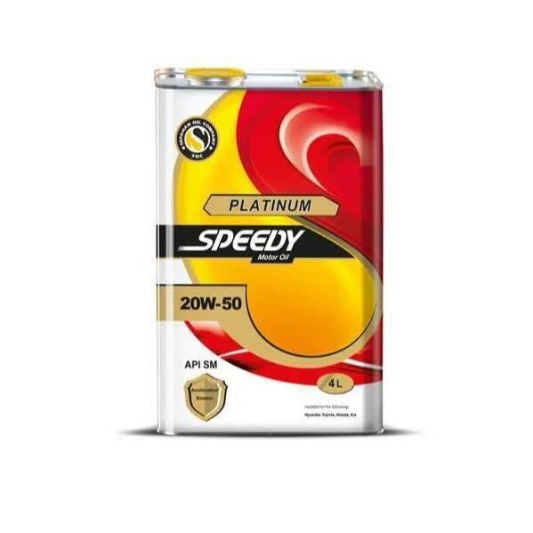 اسپیدی 20W50 SM قوطی فلزی حجم 4لیتر