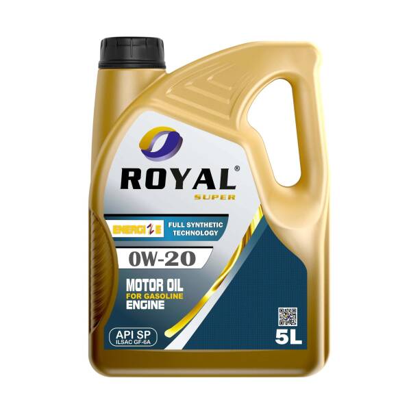 روغن موتور رویال سوپر 0W-20 API SP - ۵ لیتری