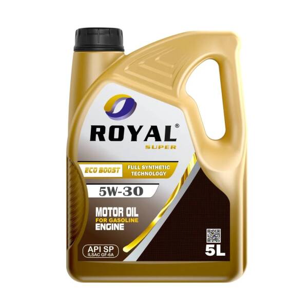 روغن موتور رویال سوپر 5W-30 تمام سنتتیک API SP حجم ۵ لیتر